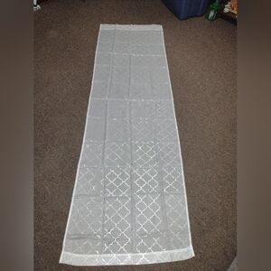 8 Panels Like New Sheer Curtains